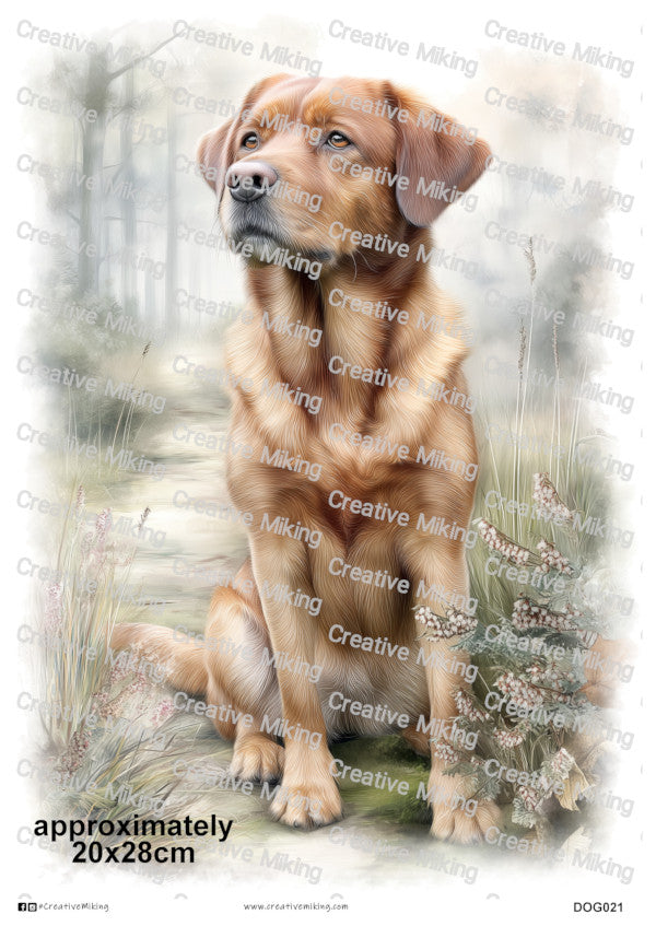 DOG021 - Fox Red Labrador