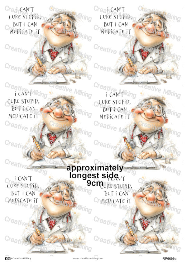 RP6699a - Doctor - "I can't cure stupid..."