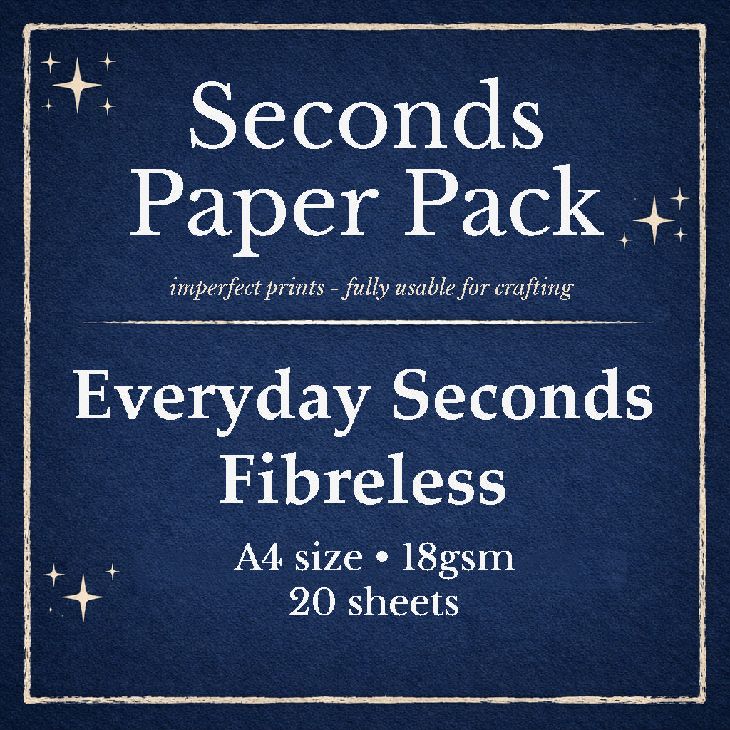 SECONDS Packs FIBRELESS A4 size 18gsm (extra thin) - 20 sheets