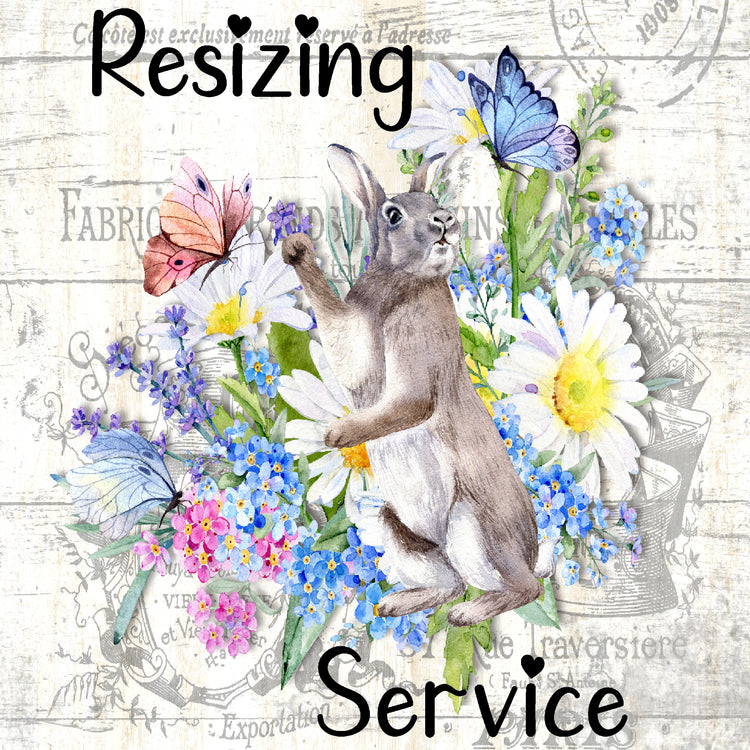 Resizing service