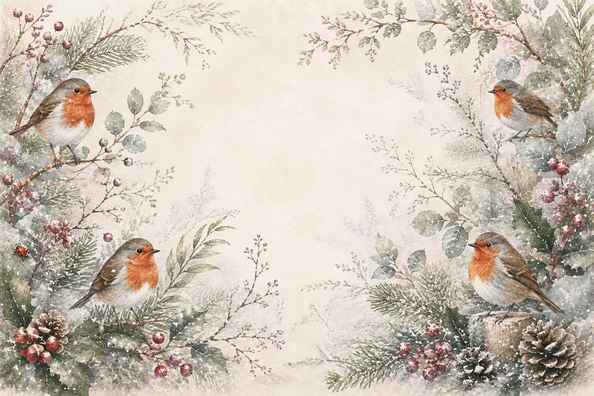 Christmas Robins Collection