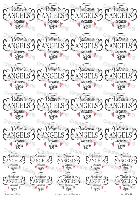 Angels Memorial Decoupage Rice Paper | RP1037