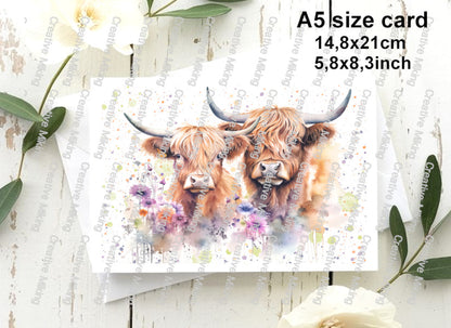 RP2738 - Highland Cows