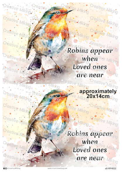 RP4522 - Robin - "Robins Appear..."
