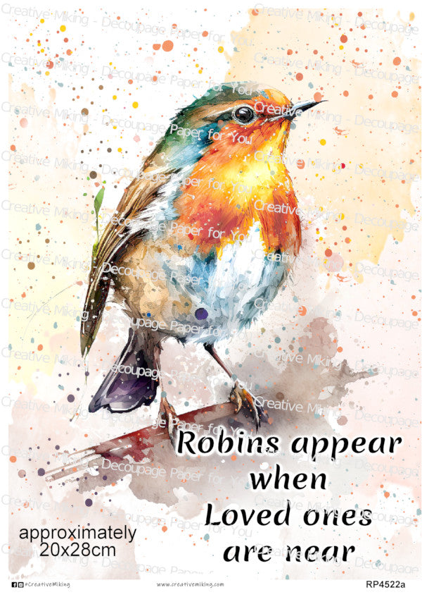 RP4522a - Robin - "Robins Appear..."