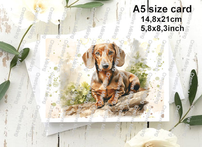 RP5254d - Dachshund