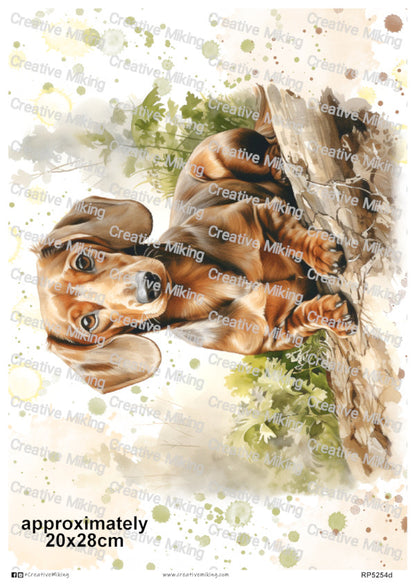 RP5254d - Dachshund