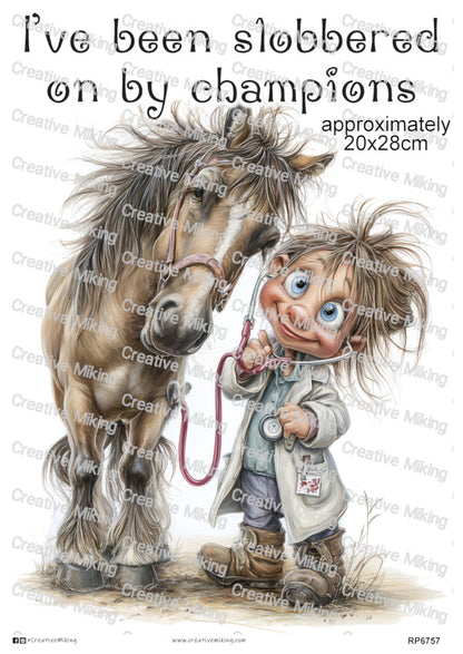 RP6757 - Vet - "I've been slobbered..."