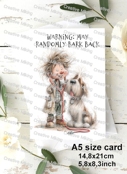 RP6763 - Vet - "Warning: May Randomly..."