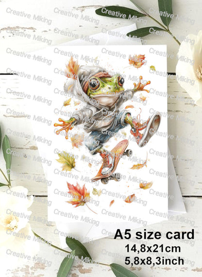 RP6858c - Skateboard Frog