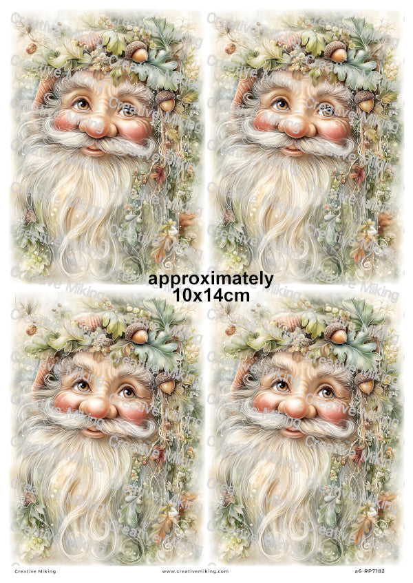 Oak Gnome Decoupage Rice Paper | RP7182