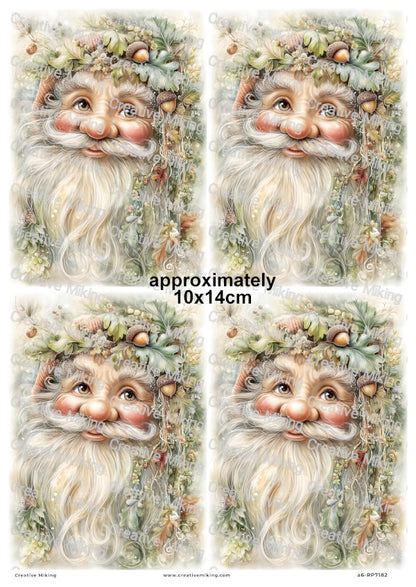 Oak Gnome Decoupage Rice Paper | RP7182
