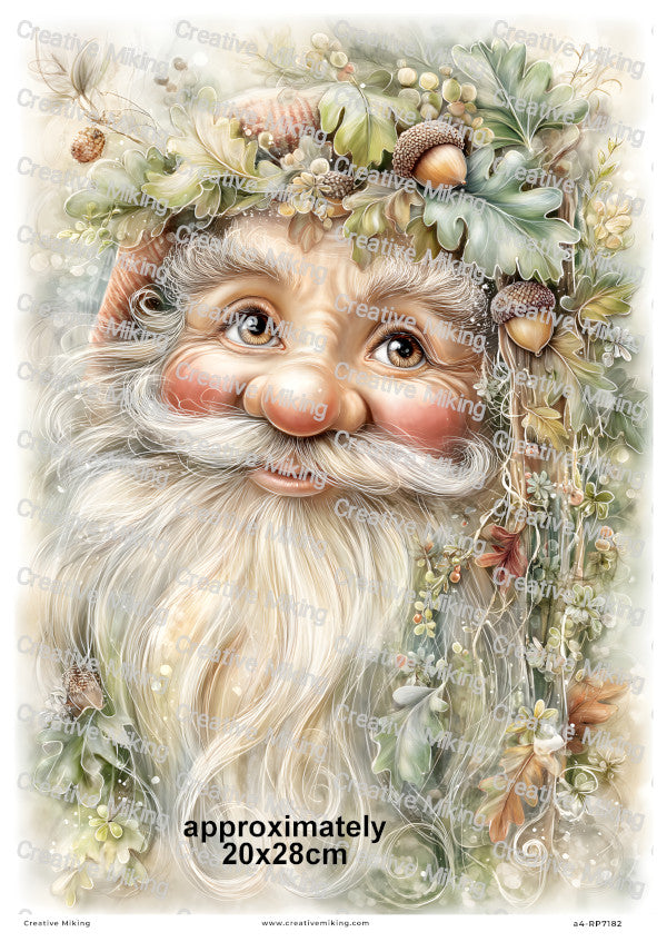 Oak Gnome Decoupage Rice Paper | RP7182