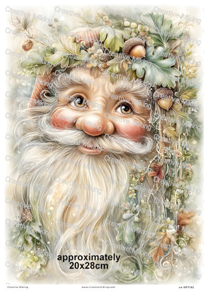 Oak Gnome Decoupage Rice Paper | RP7182