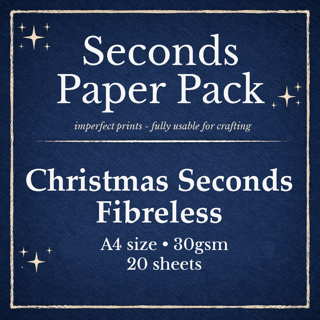 CHRISTMAS SECONDS Packs FIBRELESS A4 size 30gsm - 20 sheets