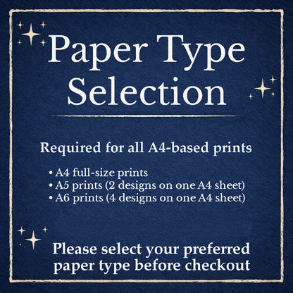 Paper Type Selection