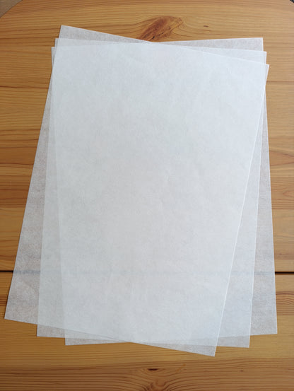 FIBRELESS Plain Mulberry Paper A3 size, 27gsm
