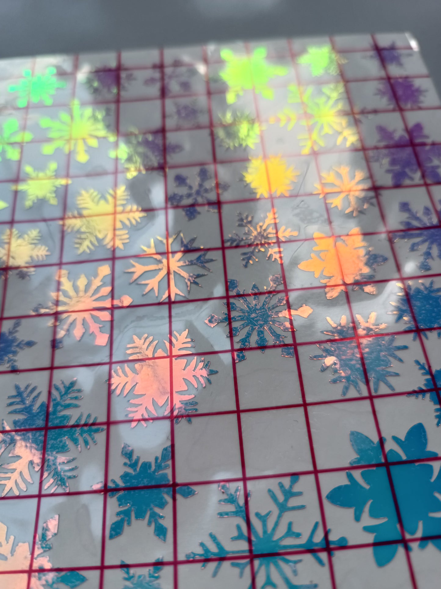 SECONDS Vinyl Decal - Snowflakes