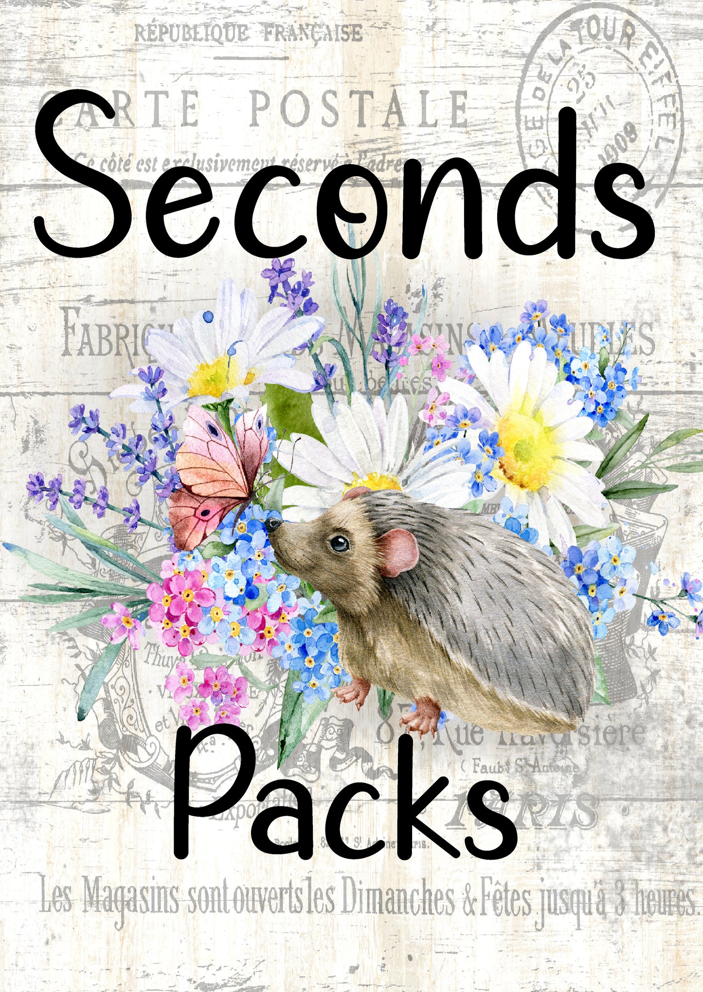 SECONDS Packs WITH Fibres A4 size 30gsm - 20 sheets